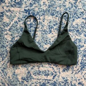 Left on Friday Dark Green Bralette